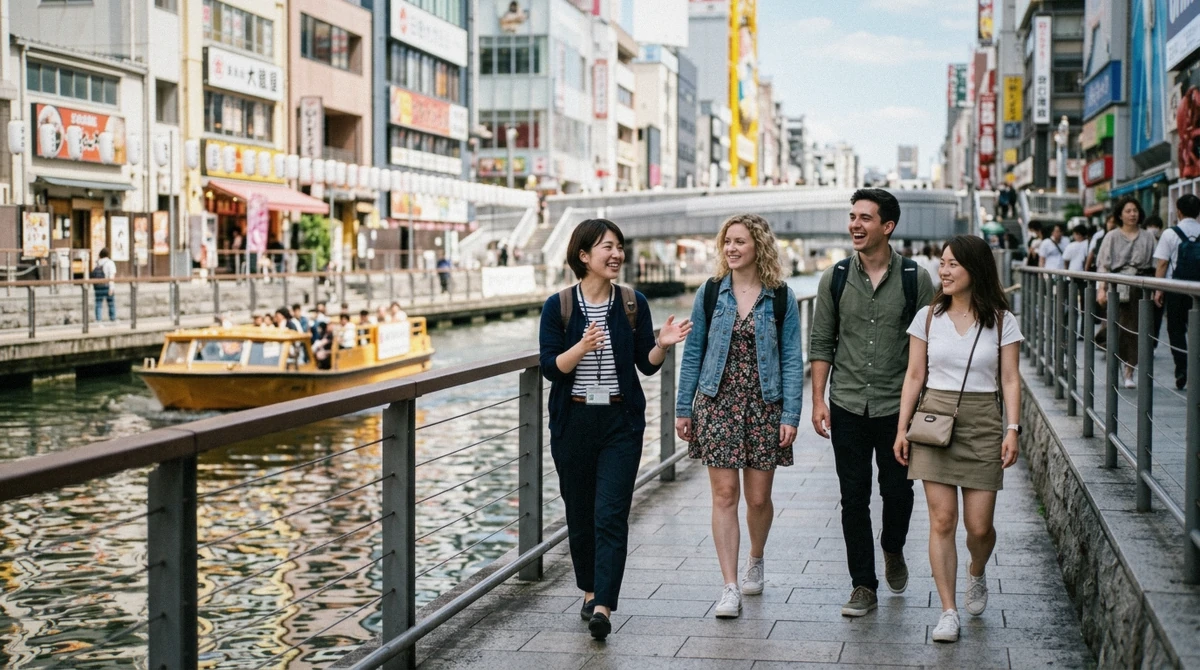 Osaka Aquarium + City Highlights: Private Guide Tour